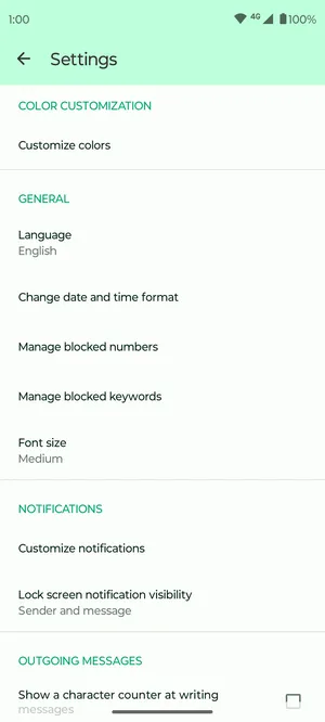 Fossify SMS Messenger